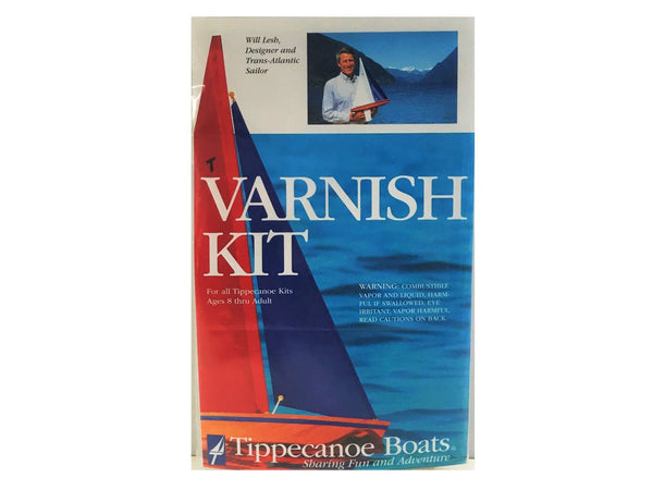 Model Sailboat Accessories: Varnish Kit for T27 RC Sailboat