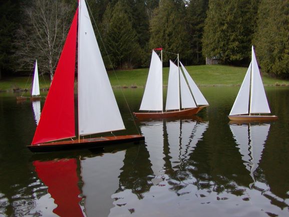 Wooden RC Sailboat Kits | Handcrafted Radio Controlled Boats