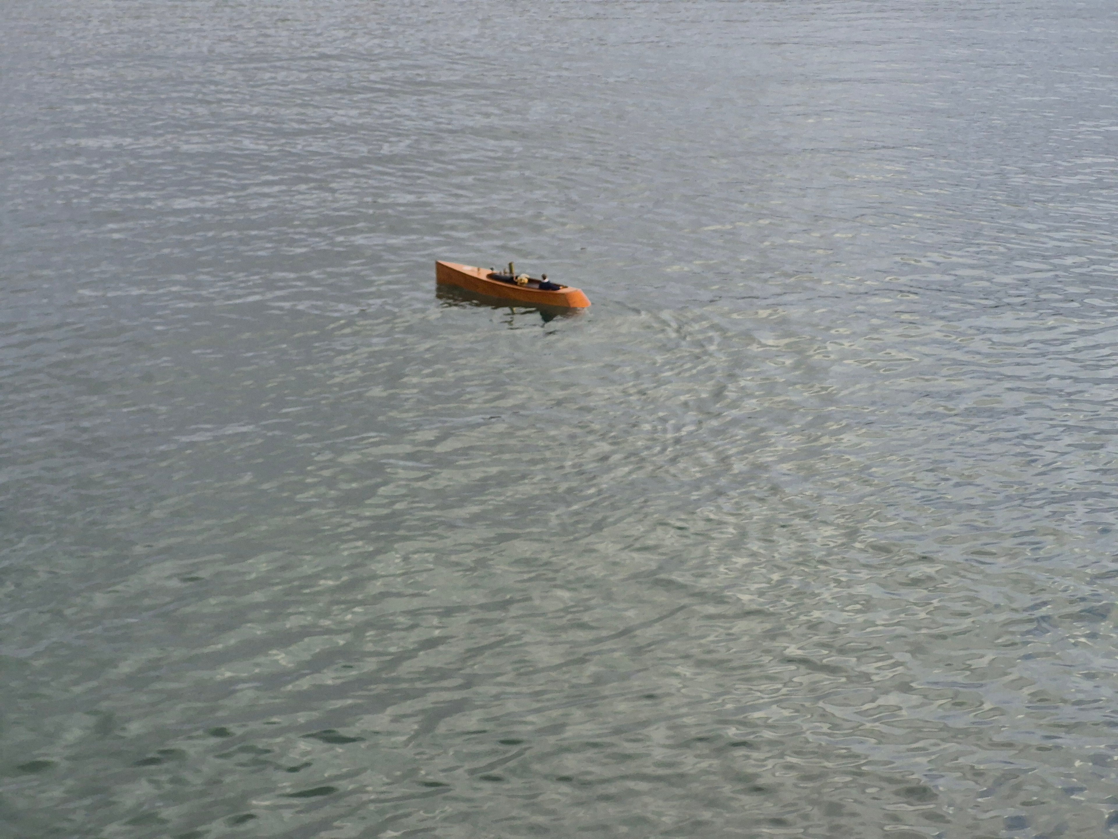 The Stormy 40: Classic Wooden RC Motor Launch (Steam or Electric)