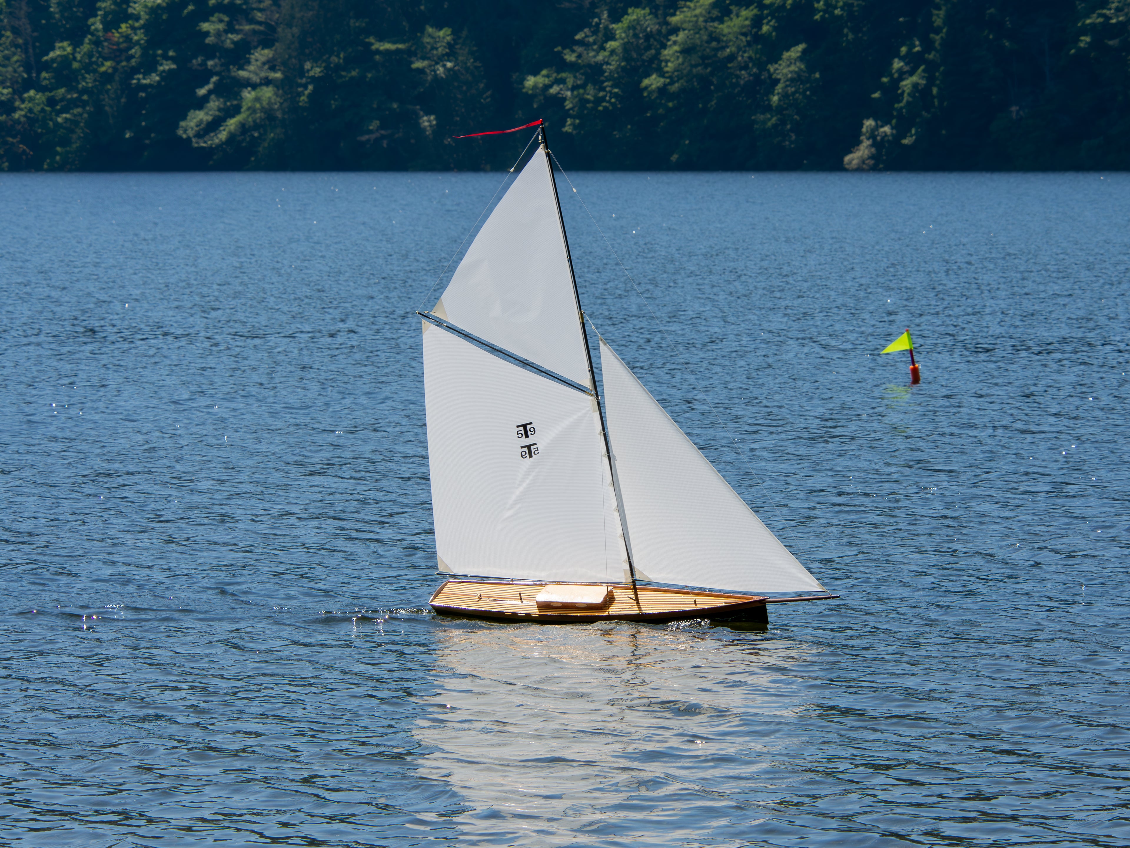 T59 Gaff Topsail Sloop Kit by Tippecanoe Boats