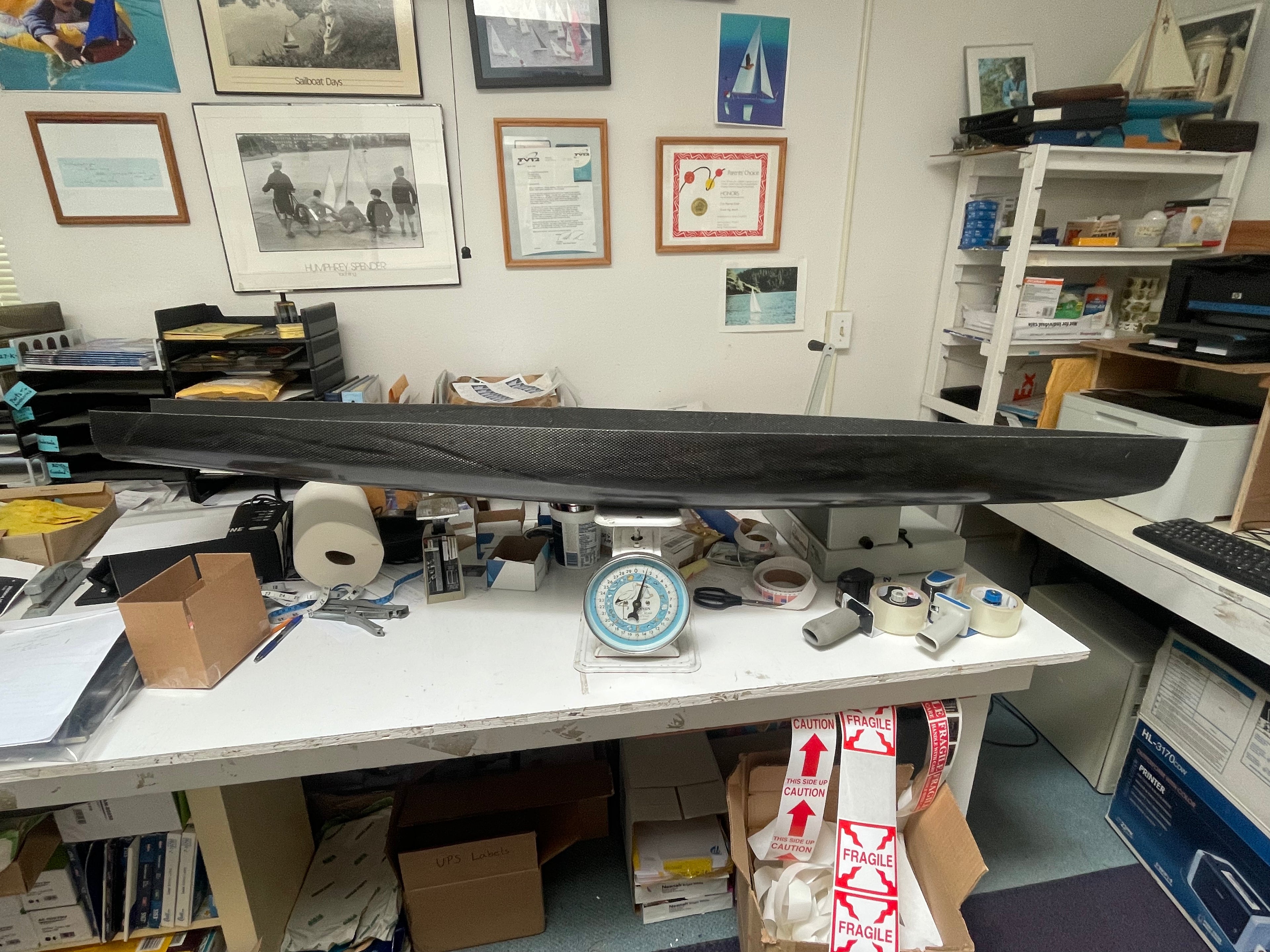 Carbon Fiber T65 Radio Controlled Racing Sloop