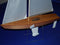 Wooden Model Sailboat: Table Stand for T27 RC Sailboat