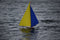 RC Sailboat: T37 Remote Control Sailboat with the Heavy Air Rig in Rough Winds