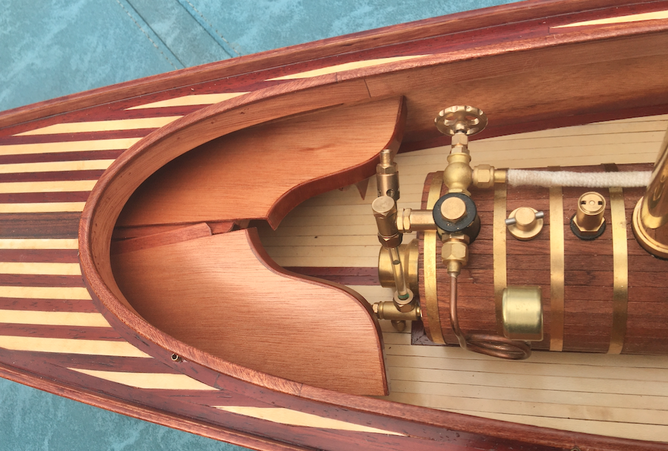 RC Boat: Stormy 45 Steam or Electric