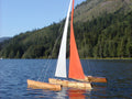 T50 RC Trimaran Kit | Fastest Wooden Model Sailboat