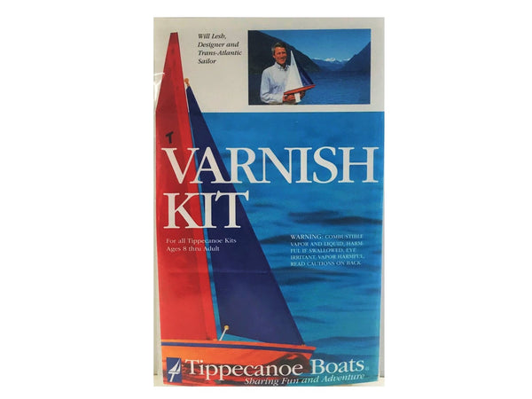 RC Sailboat Varnish Kit Beautiful Finish for T37 Wooden Model Boat Kit Tippecanoe Boats