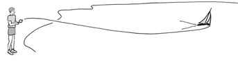 Boat Reel for Toy Sailboats
